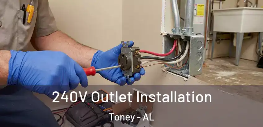 240V Outlet Installation Toney - AL