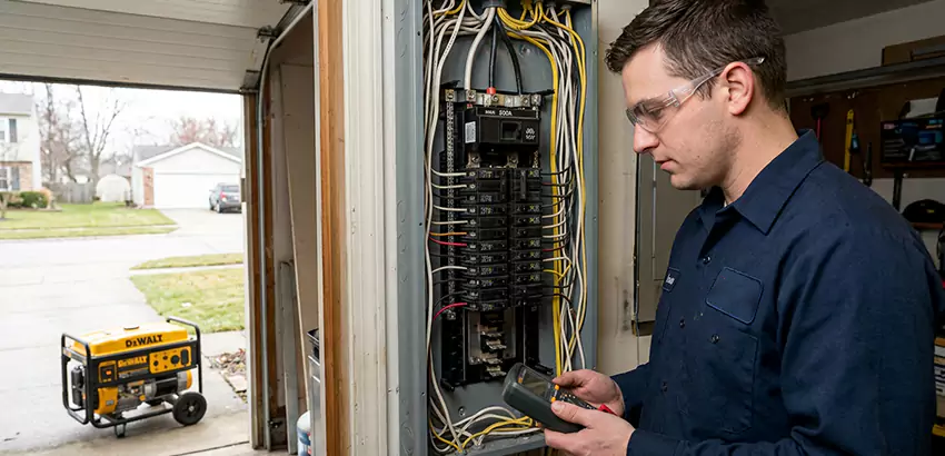 Generator Transfer Switch Installation In Toney