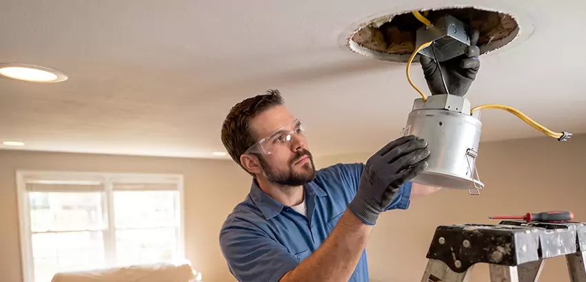 Recessed Lighting Installation In Toney