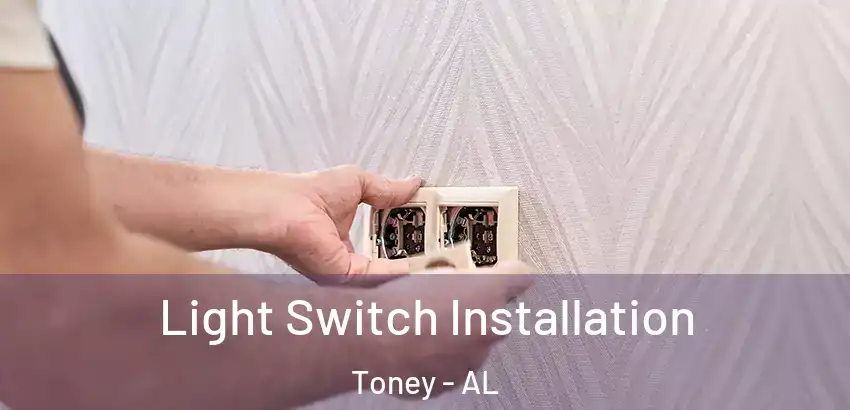 Light Switch Installation Toney - AL