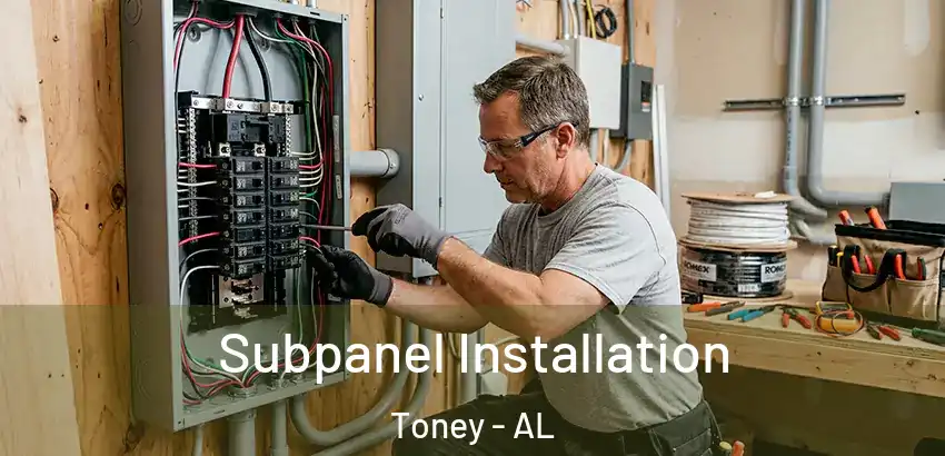  Subpanel Installation Toney - AL